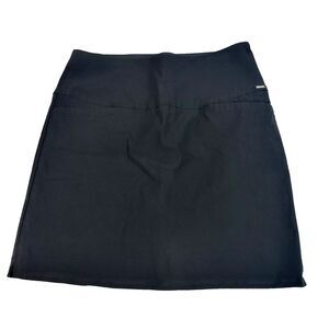 S.C. &CO Black Stretchy Women's Skort Pull On Shorts Size M